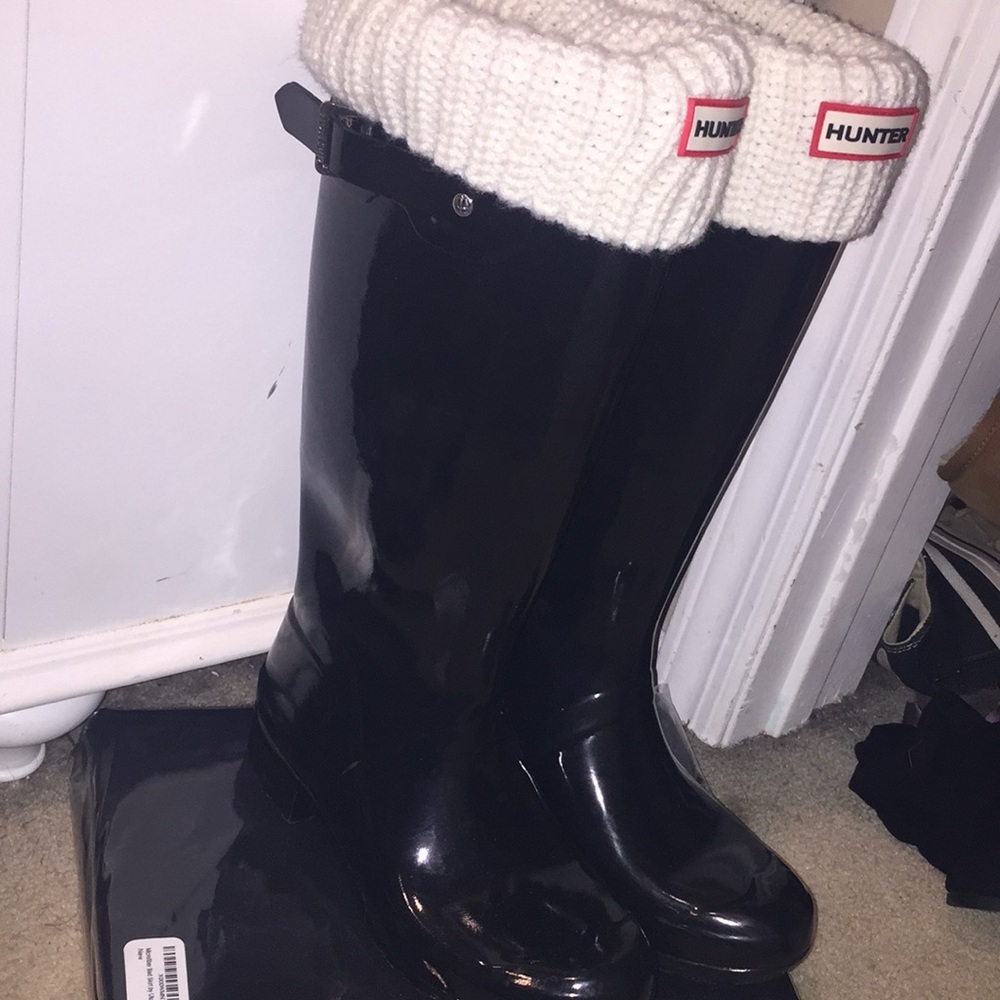 Hunter rain boots
